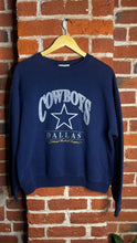 Load image into Gallery viewer, Vintage Dallas Cowboys Navy Blue Lee Sport Crewneck Sweatshirt
